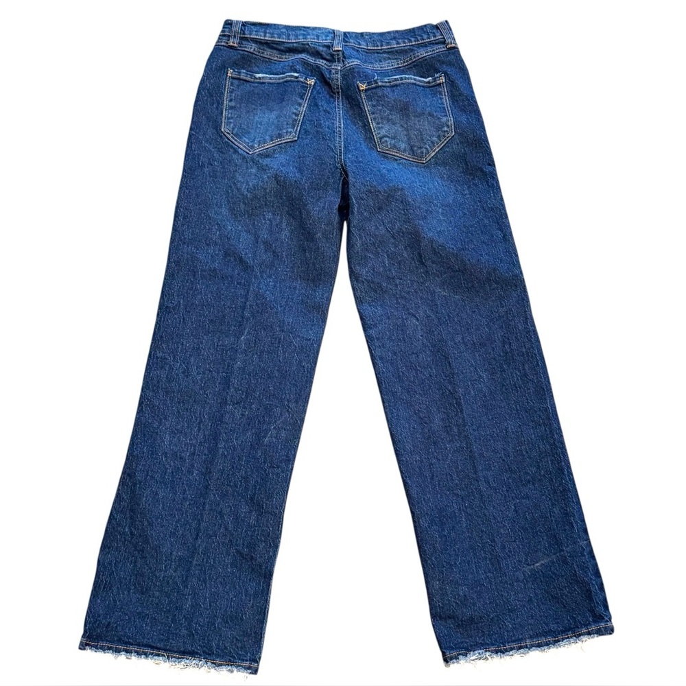 KENSIE Size 8/29 The Aubrey Retro Luxe High-Rise Relaxed Straight 30” Inseam NEW - Picture 4 of 12